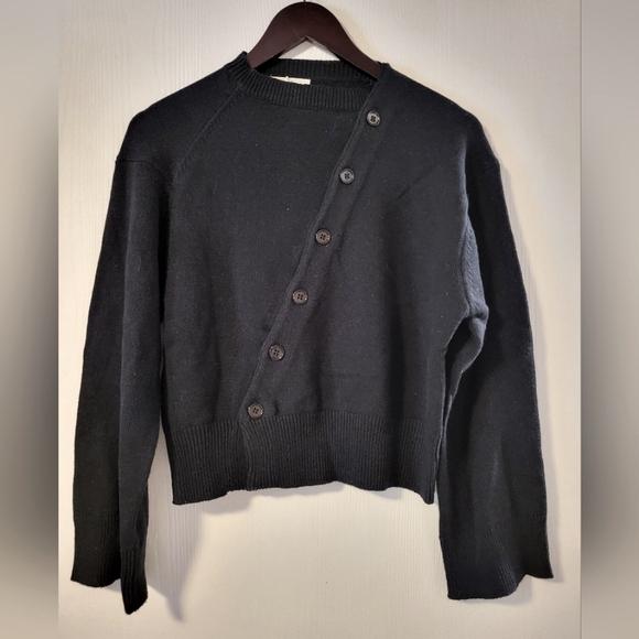 Boheme Sweaters - Boheme Asymmetrical knit sweater in black BNWT